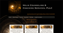 Desktop Screenshot of helixcounseling.com